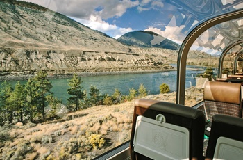 Rocky Mountaineer - Udsigt fra toget, Canada
