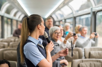 Rocky Mountaineer - Guide på toget, Canada