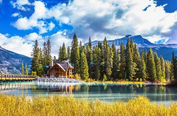 Emerald Lake Lodge i Yoho Nationalpark