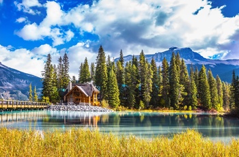 Emerald Lake Lodge i Yoho Nationalpark