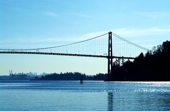 Lionsgate Bridge i Vancouver