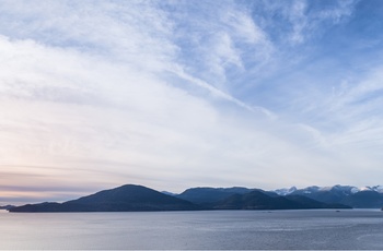 Kysten ved Vancouver i Canada
