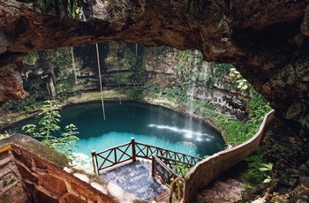 Cenote på Yucatán-halvøen - Mexico