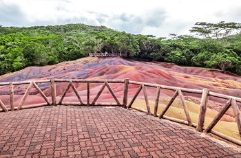 Chamarel Seven Coloured Earth Geopark i Mauritius
