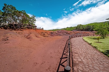 Chamarel Seven Coloured Earth Geopark i Mauritius
