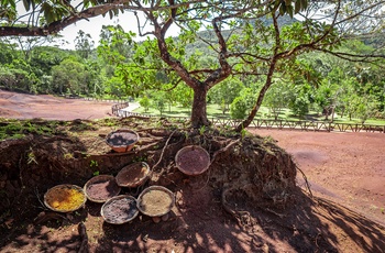 Chamarel Seven Coloured Earth Geopark i Mauritius