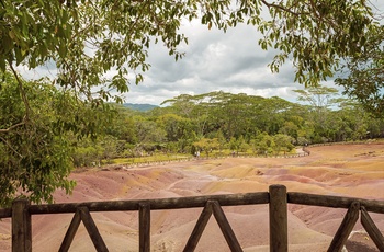 Chamarel Seven Coloured Earth Geopark i Mauritius