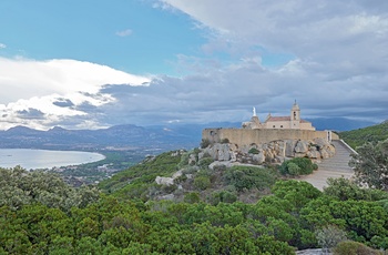 Chapelle Notre-Dame-de-la-Serra de Calvi på Korsika - Frankrig