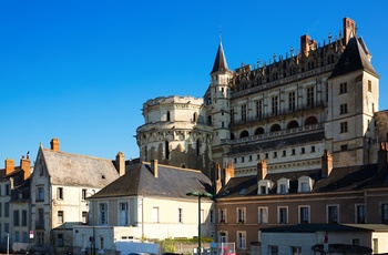 Chateau de Amboise i baggrunden, Frankrig