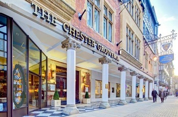 Chester - hotellet the Chester Grovenor set udefra