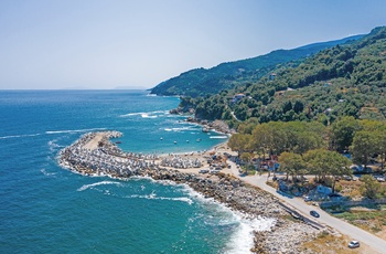 Chorefto-stranden på Pelion-halvøen - Grækenland
