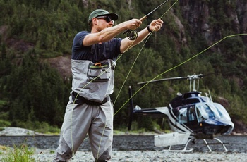 Clayoquot Wilderness Lodge, Heli Fishing