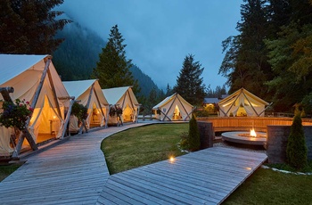 Clayoquot Wilderness Resort, Private-Dining-Tents