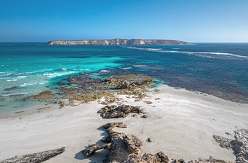 Kystlandskab og strand i Coffin Bay National Park - South Australia
