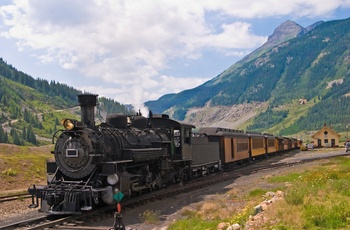 Durango & Silverton Narrow Gauge Railroad i Colorado