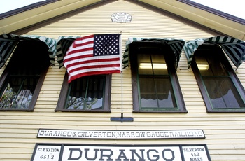Durango & Silverton Narrow Gauge Railroad i Colorado