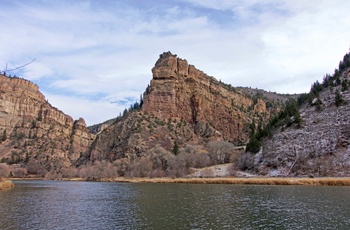 Colorado floden Glenwood Springs i Colorado - USA