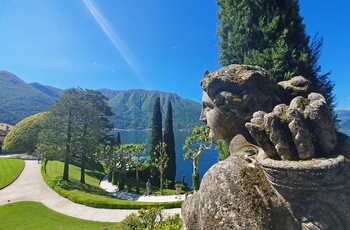 Villa del Balbianello ved Comosøen i Norditalien