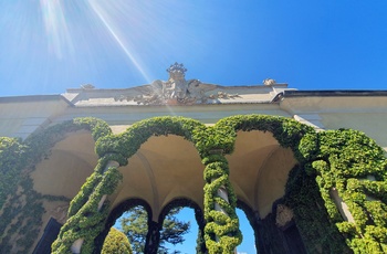 Villa del Balbianello ved Comosøen i Norditalien