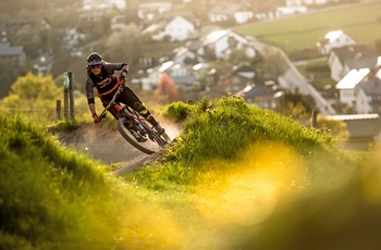 Mountainbiking ved Willengen i Sauerland, Midttyskland - Copyright Tourist-Information Willingen, Fotograf Nathan Hughes