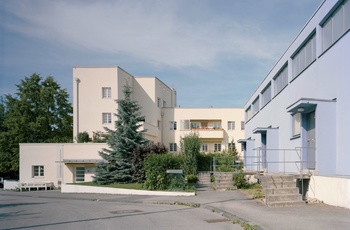 Weissenhofmuseum - Le Corbusier bygning i Weissenhof i udkanten af Stuttgaart: Copyright: Weissenhofmuseum/González