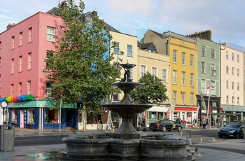 Fontæne i centrum af Cork i Irland