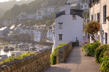 Kystbyen Polperro i Cornwall - Sydengland