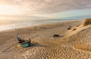 Costa Nova med de stribede huse - Portugals vestkyst