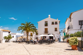 Hyggelig plads i Altea, Costa Blanca