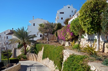 Den gamle by Altea på Costa Blanca