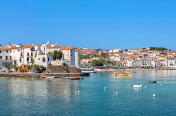 Kystbyen Cadaques, Costa Brava i Spanien