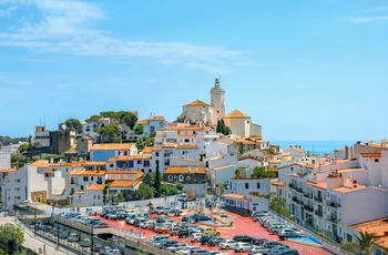 Kystbyen Cadaques, Costa Brava i Spanien