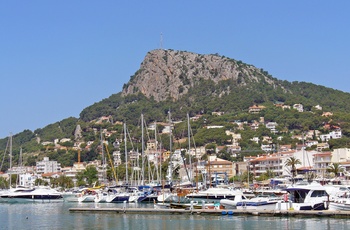 L'Estartit marina, Costa Brava i Spanien