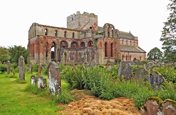Lanercost, smuk gammel ruin i Lake District, Cumbria i England