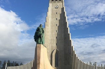 Hallgrímskirkja i Reykjavik