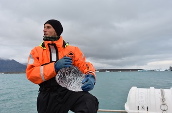 Is fra Jökulsárlón Gletscherlagune