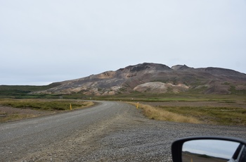 'Lovlig' grusvej på Snæfellsnes