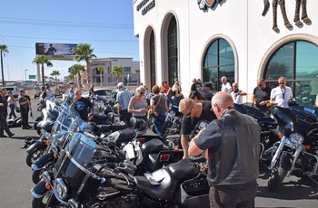 Highway 1 - Afhentning af motorcyklerne i Las Vegas