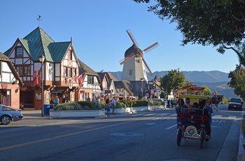 Highway 1 - Byen Solvang, Californien