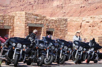 MC Route 66 og Arizona - Toilet ved Glen Canyon