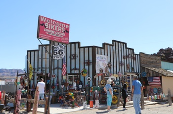 MC Route 66 og Arizona - Sjov butik på Route 66