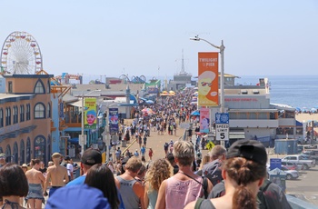 MC Route 66 og Arizona - Santa Monica Pier i  Californien