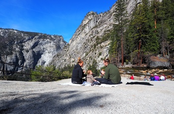 Nicolaj og Stephanie: Dag 22 i autocamper langs USAs vestkyst, Yosemite nationalpark
