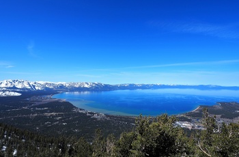 Nicolaj og Stephanie: Dag 25 i autocamper langs USAs vestkyst, lake tahoe