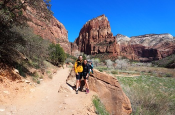 Nicolaj og Stephanie: Dag 32 i autocamper langs USAs vestkyst, Zion nationalpark