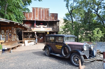 MC Route 66 og Arizona - Ghost Town i ørkenstaten Arizona