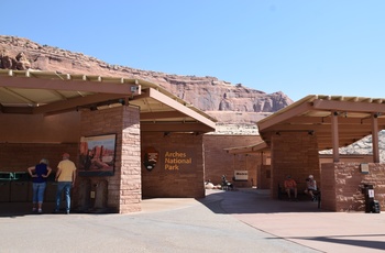 MC Route 66 og Arizona - Arches National Park Visitor center