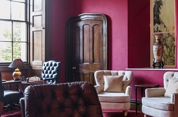 Dalhousie Castle i Skotland