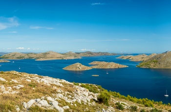 Kornati National Park - en øgruppe i Dalmatien, Kroatien