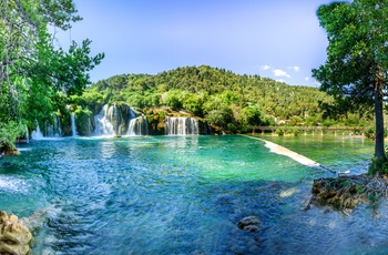 Krka Nationalpark i Dalmatien, Kroatien